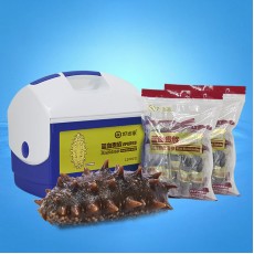 藍血貴族高壓即食海參 500g(調味/孜然 26-30 頭)